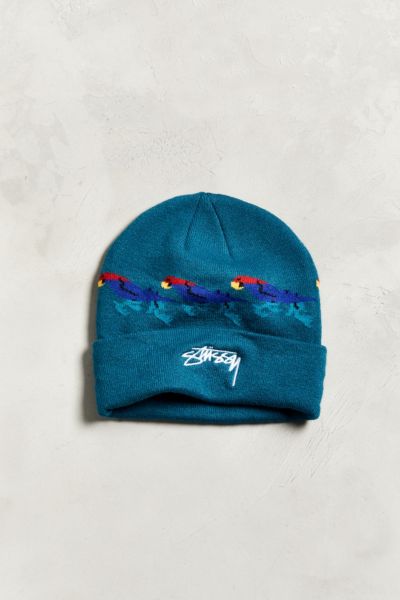 stussy parrot beanie