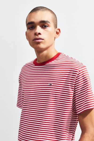 stripe hilfiger tee