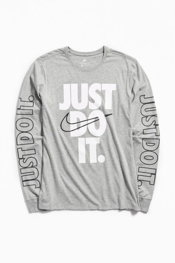 Nike Just Do It Long Sleeve Tee | Urban Outfitters