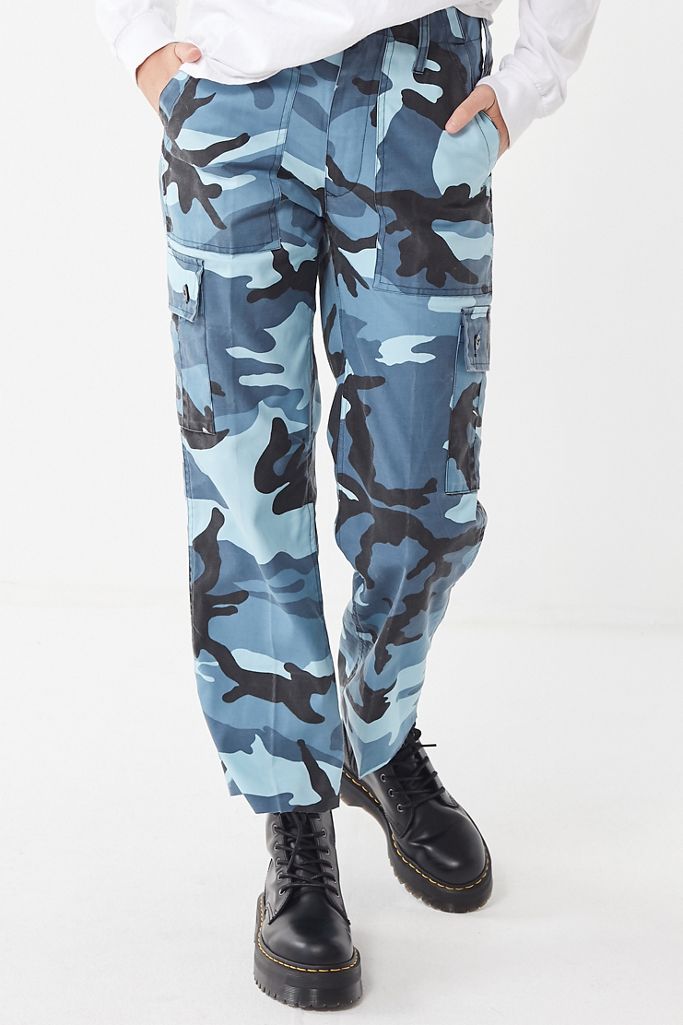 Vintage Colorful Camo Pant Urban Outfitters