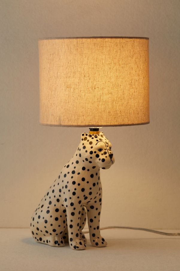 Slide View: 3: Cheetah Table Lamp