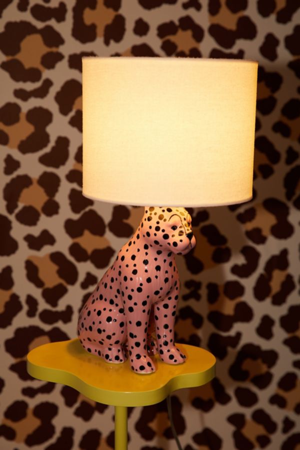 Slide View: 1: Cheetah Table Lamp