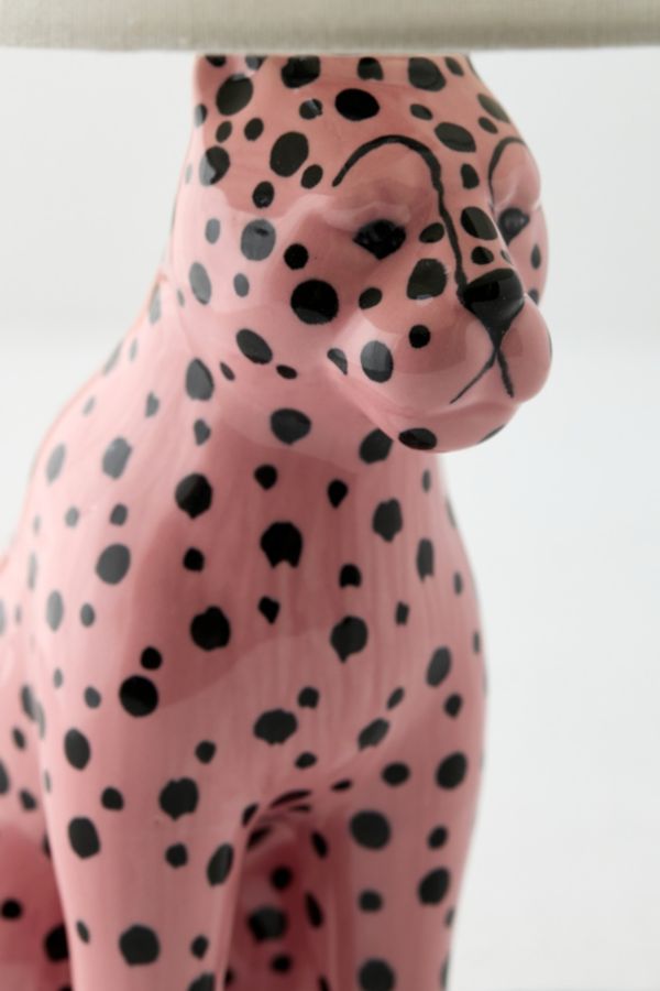 Slide View: 5: Cheetah Table Lamp