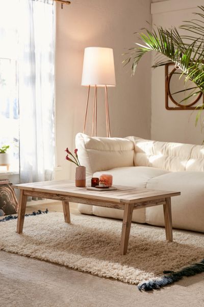 Caroline Washed Wood Coffee Table | Urban Outfitters