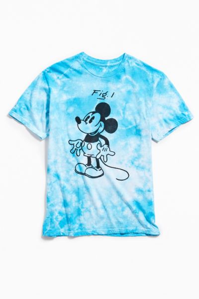 tie dye mickey mouse shirt