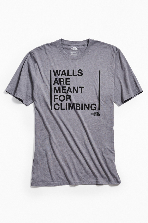 The North Face Walls Are Meant For Climbing Tee Urban Outfitters