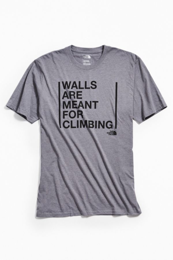 The North Face Walls Are Meant For Climbing Tee Urban Outfitters