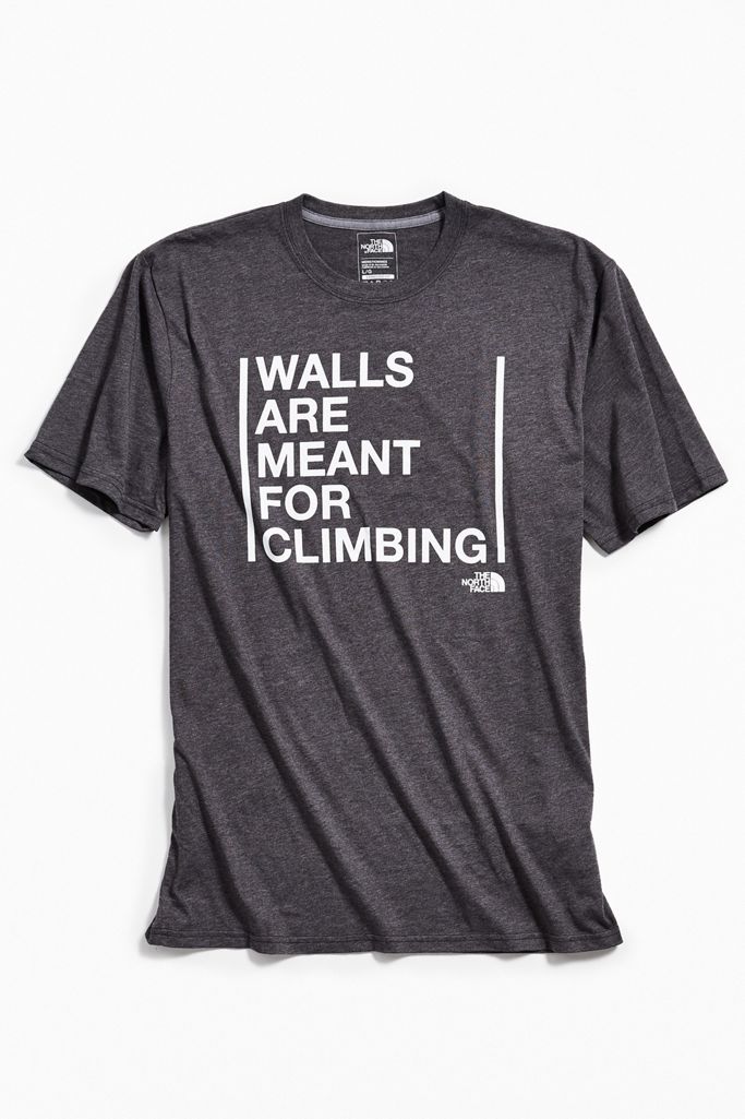 The North Face Walls Are Meant For Climbing Tee Urban Outfitters