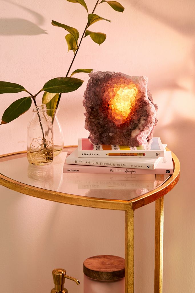Amethyst Crystal Lamp Urban Outfitters