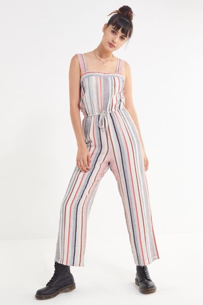 urban outfitters linen jumpsuit