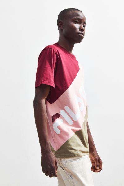 fila rowan colorblock tee