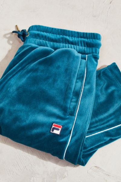 fila velvet shorts