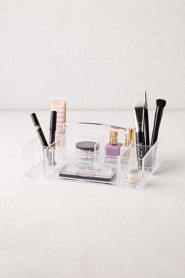 Acrylic Makeup Caddy Urban Outfitters