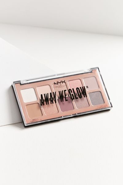 NYX Professional Makeup Away We Glow Eyeshadow Palette | Urban Outfitters