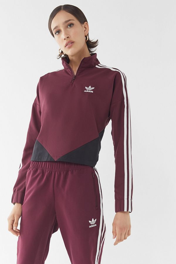 adidas Colorblock HalfZip Windbreaker Jacket Urban Outfitters