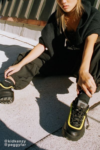 fila disruptor 2 mono neon