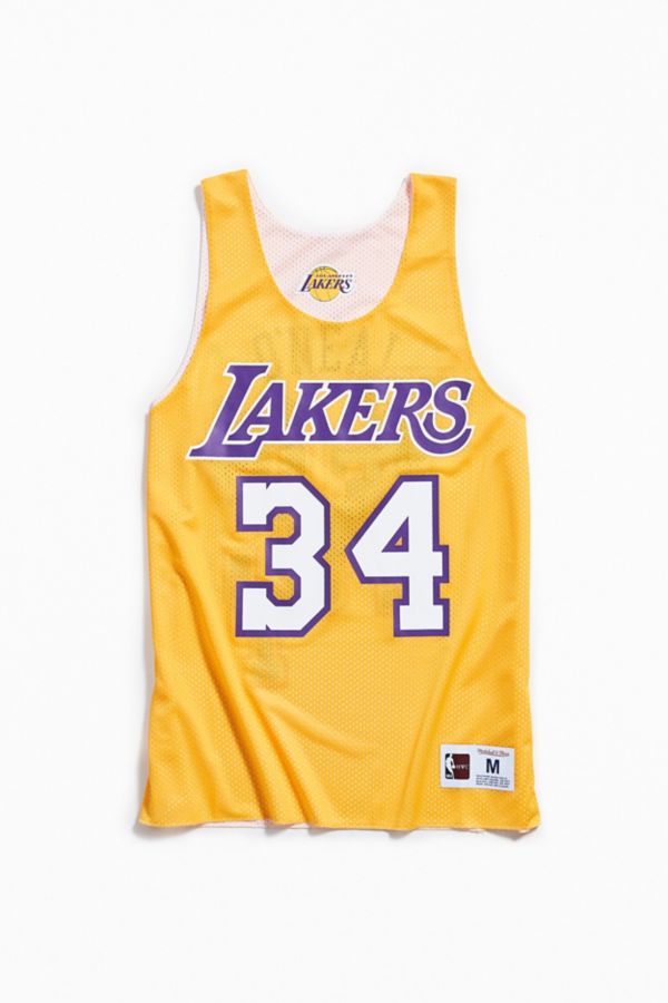 Mitchell & Ness Los Angeles Lakers Shaquille O’Neal Reversible Tank Top ...