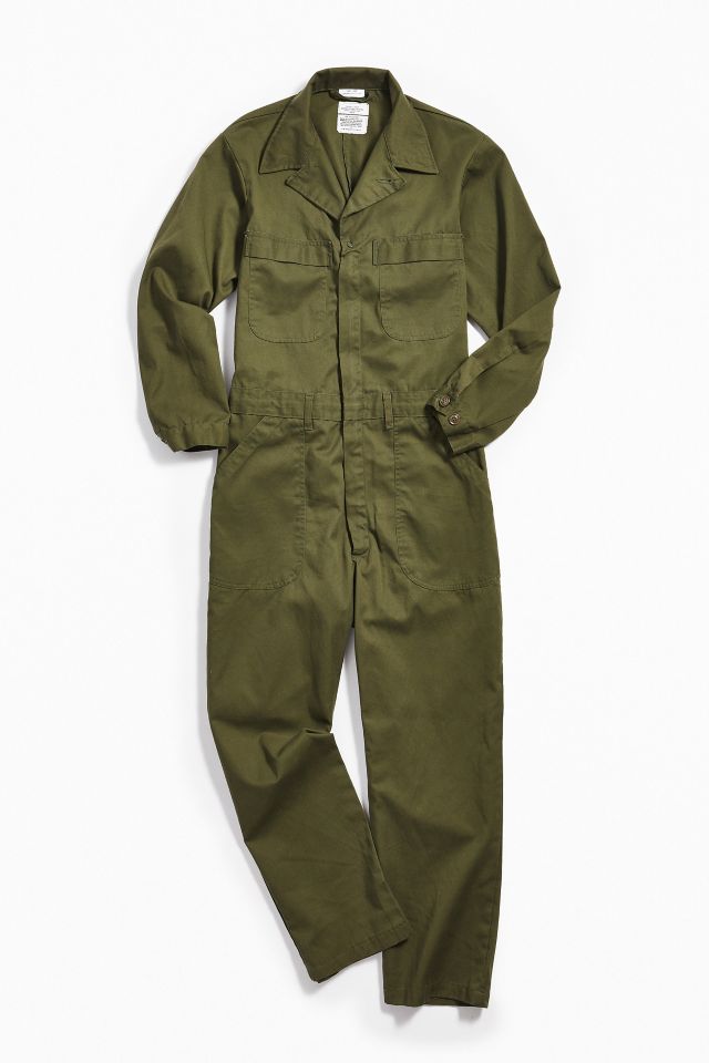 Vintage Dark Green Coverall Urban Outfitters