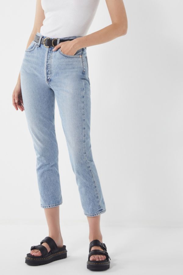 AGOLDE Riley High-Rise Cropped Jean - Renewal | Urban Outfitters