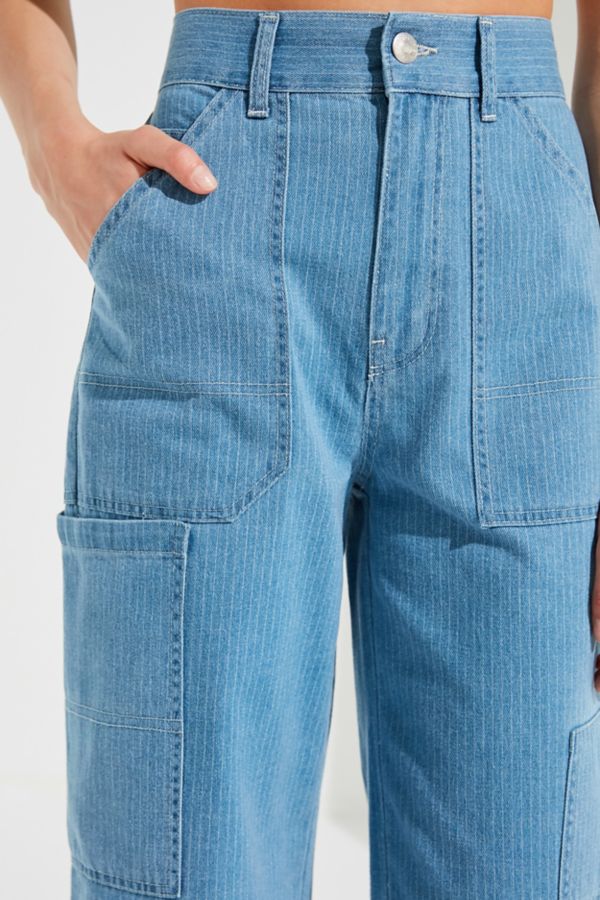 BDG Victoria Striped Carpenter Jean | Urban Outfitters