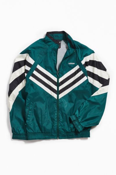 adidas vintage windbreaker jacket