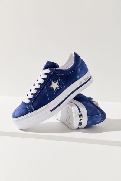 suede platform converse