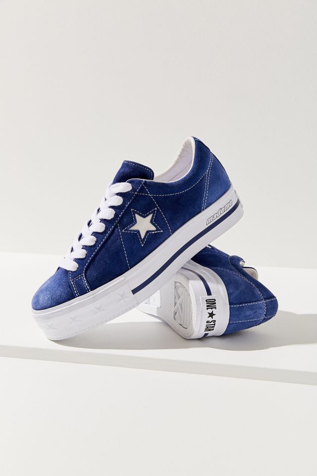 Converse One Star X MadeMe Suede Platform Sneaker Urban Outfitters