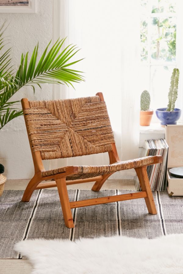 Claudia Woven Chair Urban Outfitters
