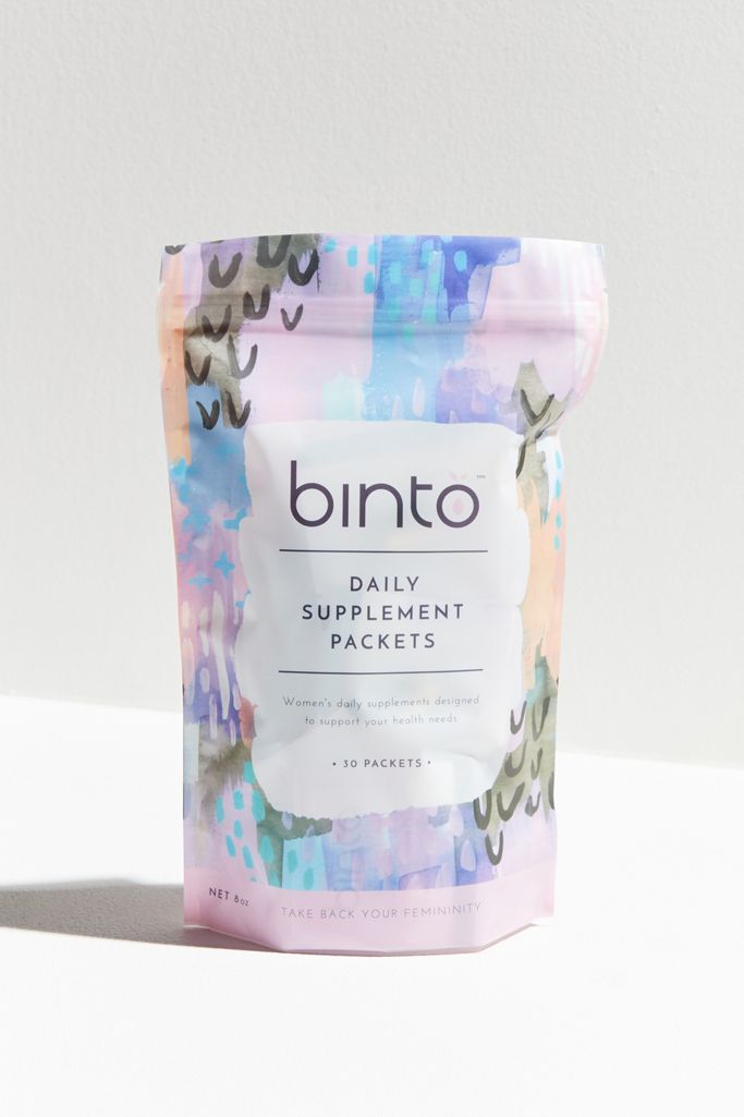 BINTO Women’s Probiotic + Multi-Vitamin Packets | Urban Outfitters