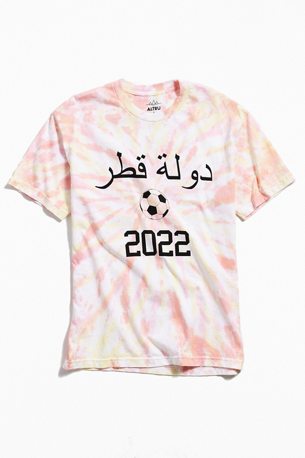 Altru Apparel Qatar 2020 TieDyed Tee Urban Outfitters