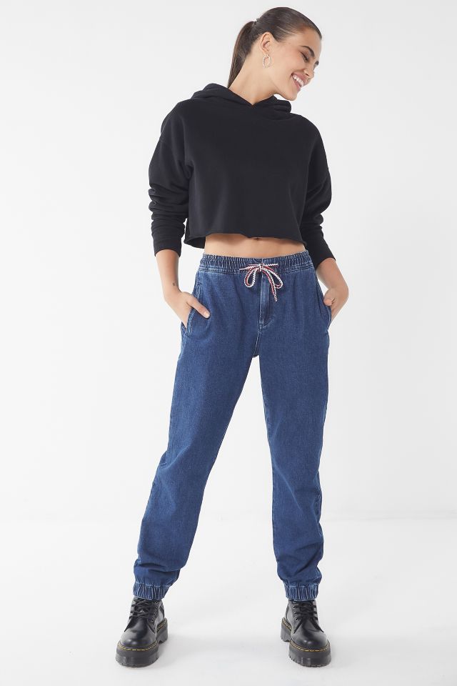 bdg spliced jogger jean