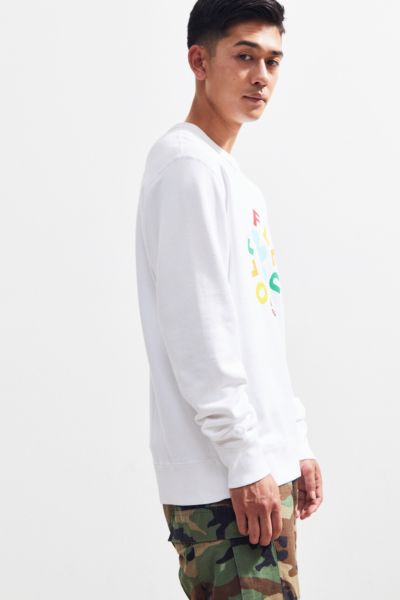 golf le fleur logo essential crewneck black