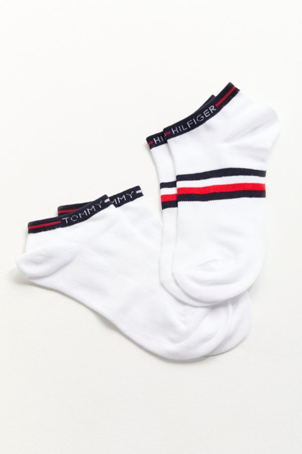 Tommy Hilfiger Flag Logo Ankle Sock 2-Pack | Urban Outfitters
