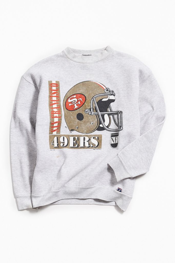 Vintage San Francisco 49ers Crew Neck Sweatshirt | Urban Outfitters