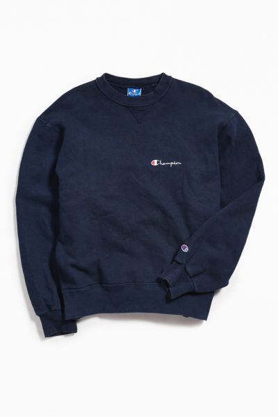 Champion Navy Crew Neck Sweatshirt 