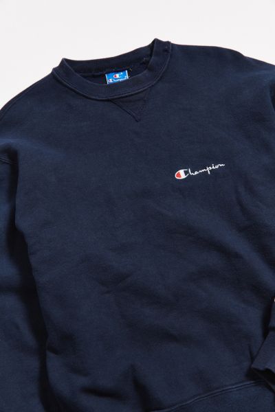 vintage blue champion sweatshirt