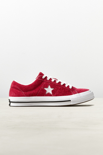converse one star suede low top