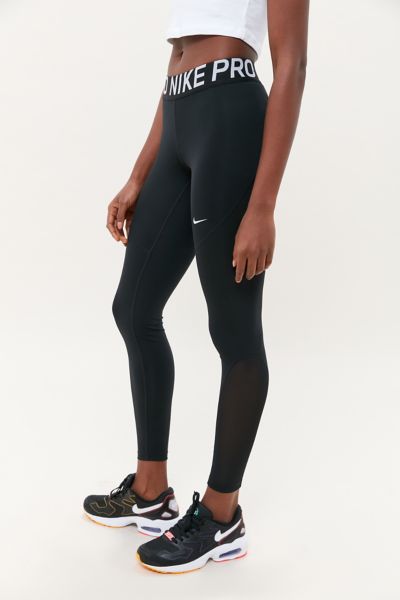 nike pro mid rise leggings