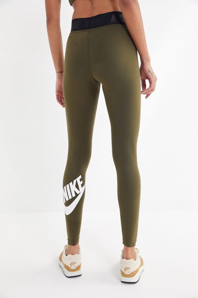 nike khaki leggings