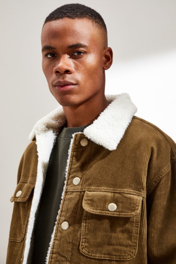 BDG Corduroy Sherpa Trucker Jacket | Urban Outfitters Canada