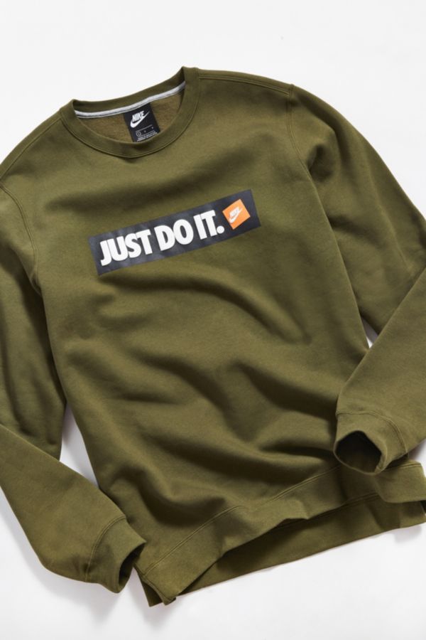 nike just do it sweatshirt