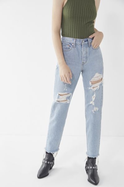 levi's high rise wedgie jean
