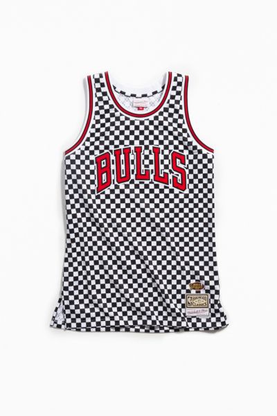 checkered chicago bulls jersey