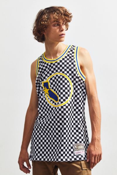 checkered swingman jersey