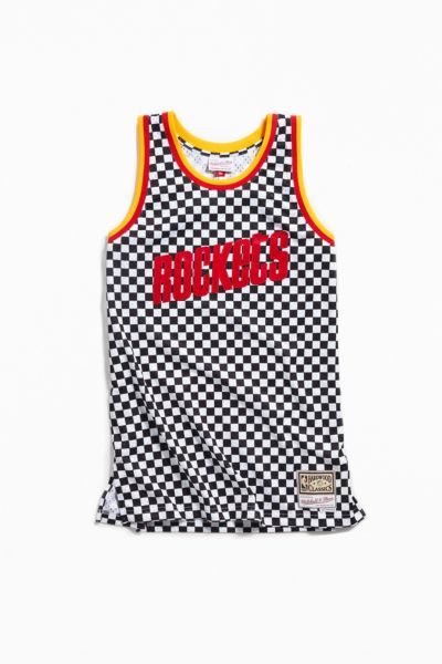 Checkered Swingman Basketball Jersey 