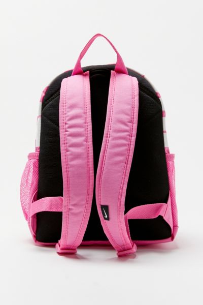 nike pink just do it logo mini backpack