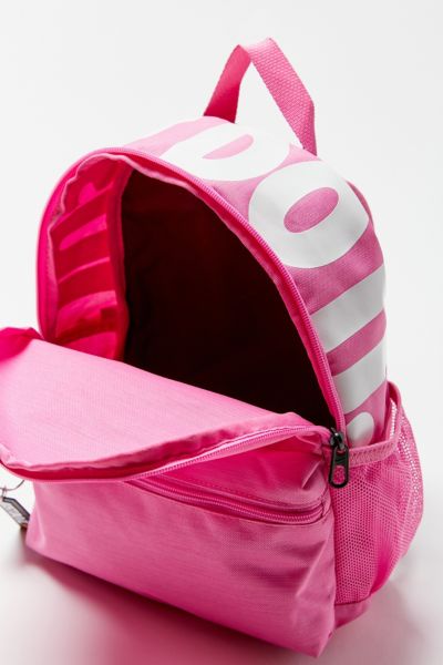 nike pink just do it logo mini backpack