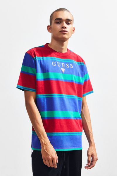 guess striped shirt urban outfitters