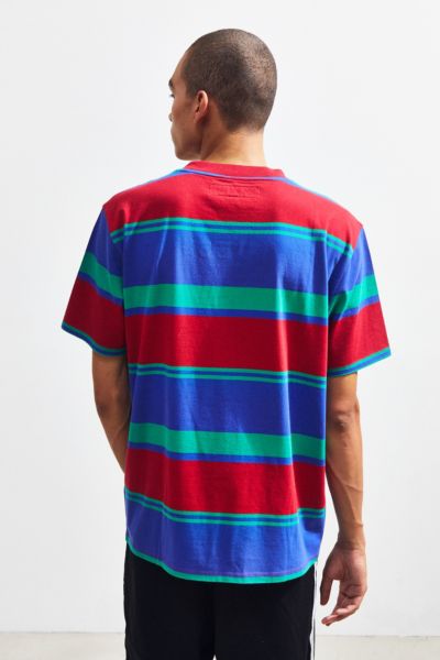 guess camden striped tee