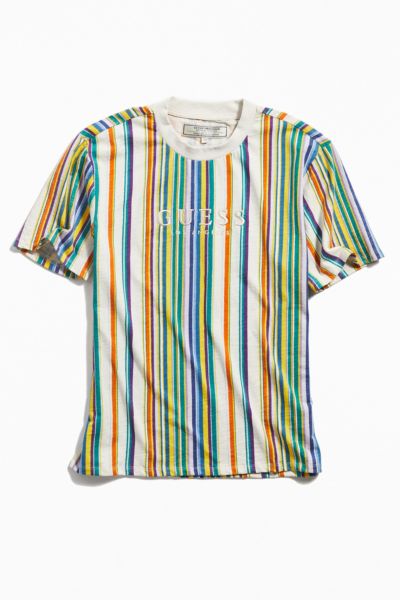 guess riviera striped tee